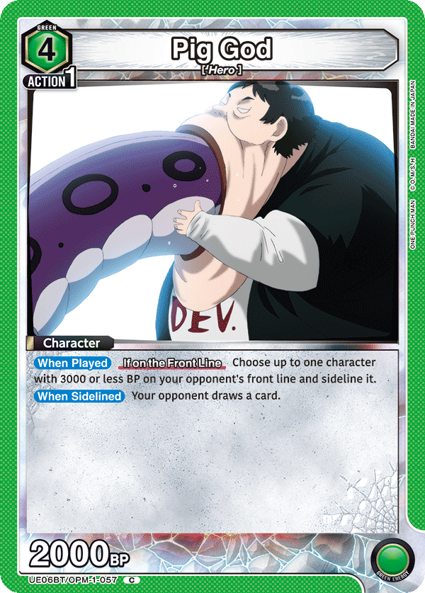Pig God (Character) (UE06BT/OPM-1-057) (C)