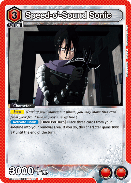 Speed-o'-Sound Sonic (Character) (UE06BT/OPM-1-069) (U)