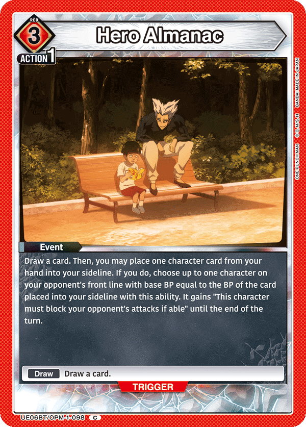 Hero Almanac (Event) (UE06BT/OPM-1-098) (C)