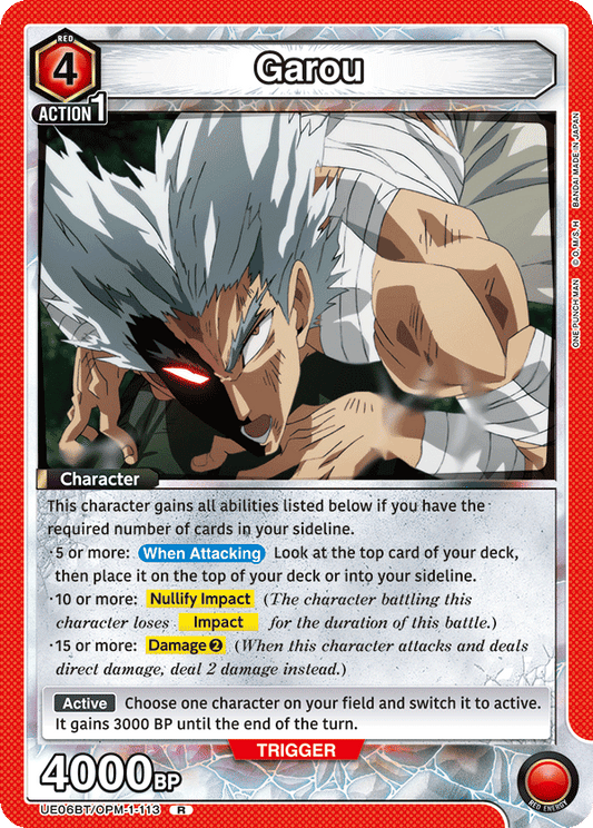 Garou (Character) (UE06BT/OPM-1-113) (R)