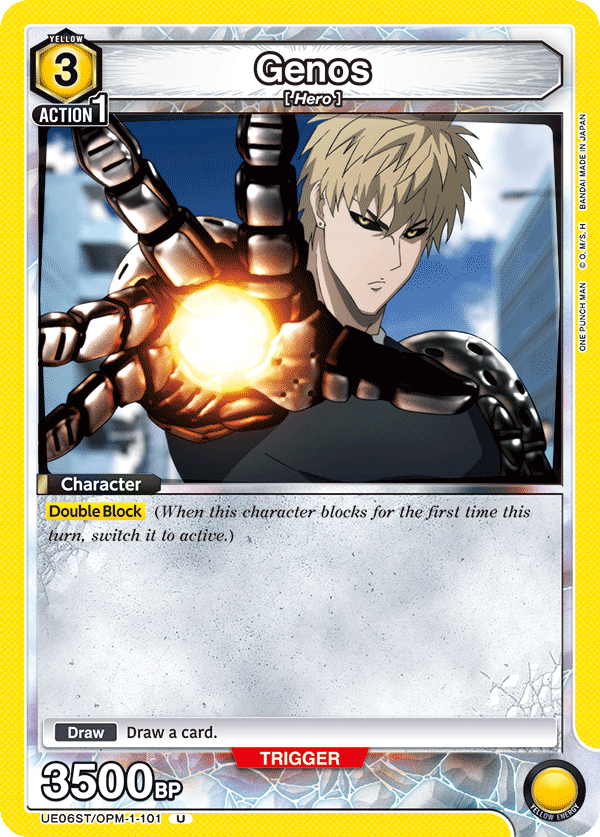 Genos (Character) (UE06ST/OPM-1-101) (U)