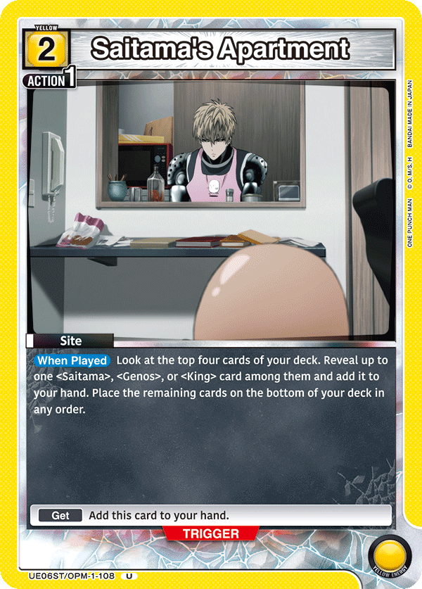 Saitama's Apartment (Site) (UE06ST/OPM-1-108) (U)