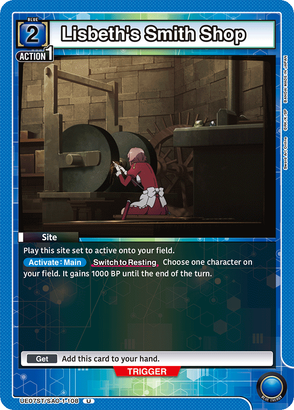 Lisbeth's Smith Shop (Site) (UE07ST/SAO-1-108) (U)