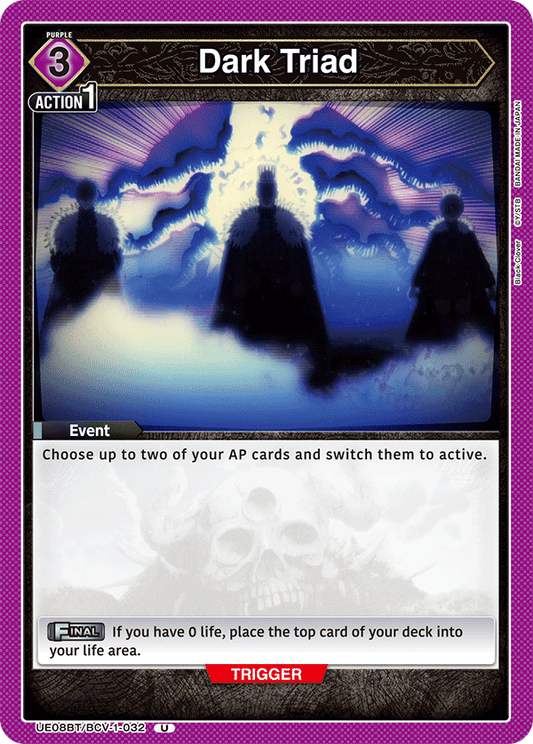 Dark Triad (UE08BT/BCV-1-032) (U)