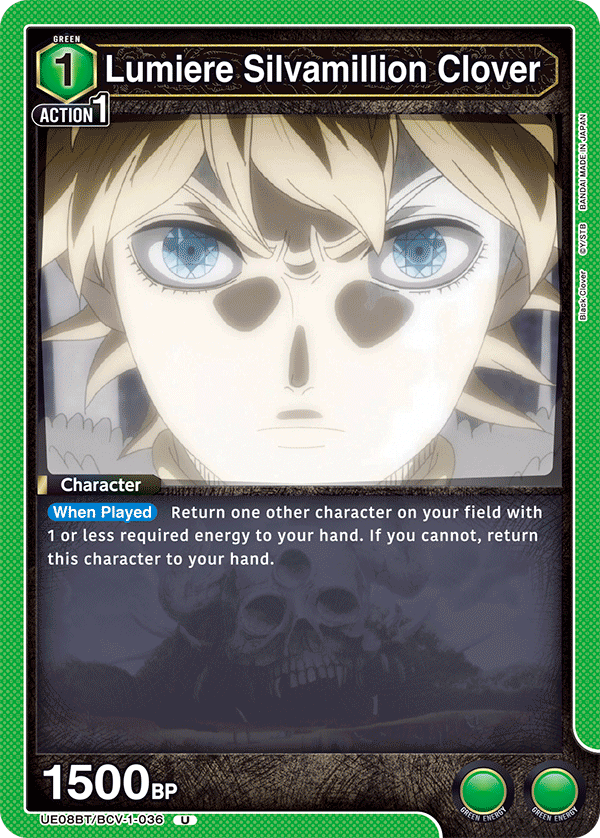 Lumiere Silvamillion Clover (UE08BT/BCV-1-036) (U)