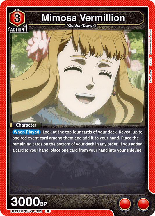 Mimosa Vermillion (UE08BT/BCV-1-092) (R)