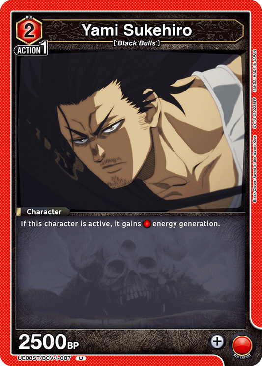 Yami Sukehiro (Character)(UE08ST/BCV-1-087) (U)