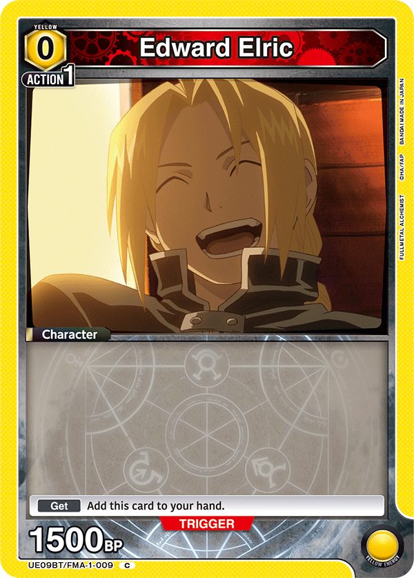 Edward Elric (Character) (UE09BT/FMA-1-009) (C)