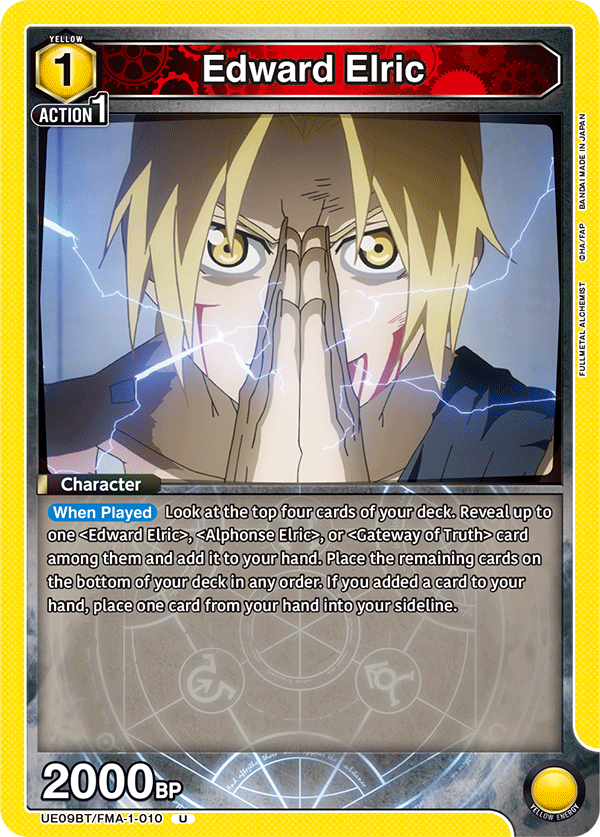 Edward Elric (Character) (UE09BT/FMA-1-010) (U)