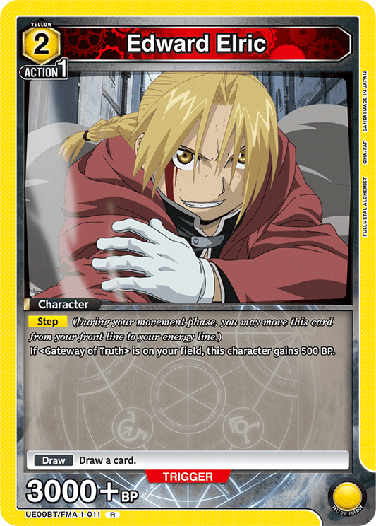 Edward Elric (Character) (UE09BT/FMA-1-011) (R)