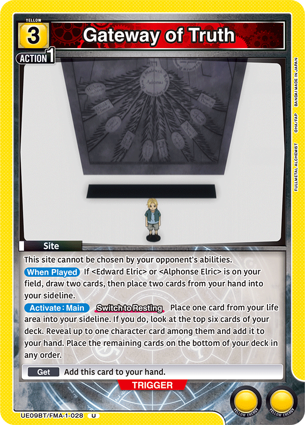 Gateway of Truth (Site) (UE09BT/FMA-1-028) (U)