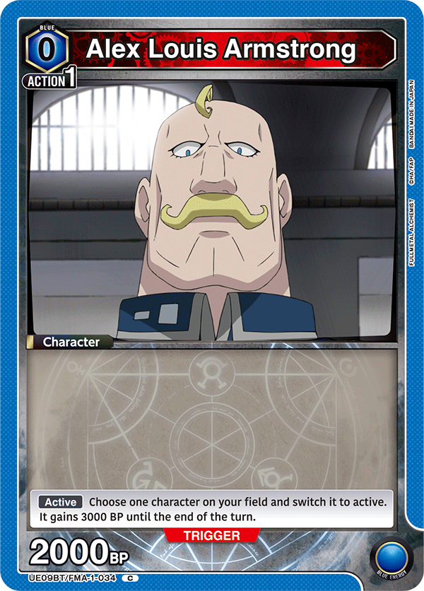 Alex Louis Armstrong (Character) (UE09BT/FMA-1-034) (C)