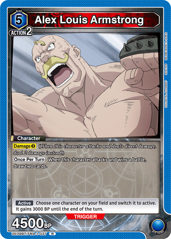 Alex Louis Armstrong (Character) (UE09BT/FMA-1-037) (R)