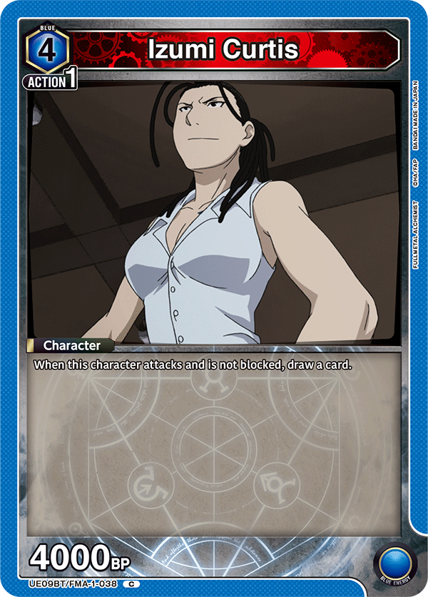 Izumi Curtis (Character) (UE09BT/FMA-1-038) (C)