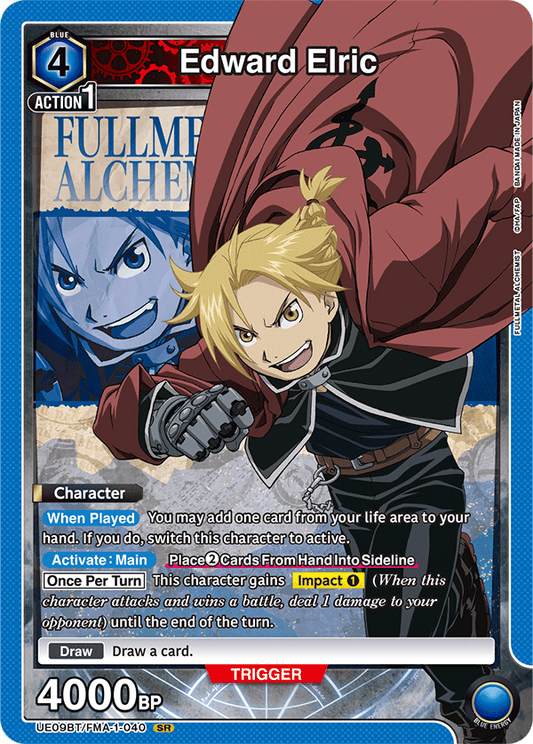 Edward Elric (UE09BT/FMA-1-040) (SR)