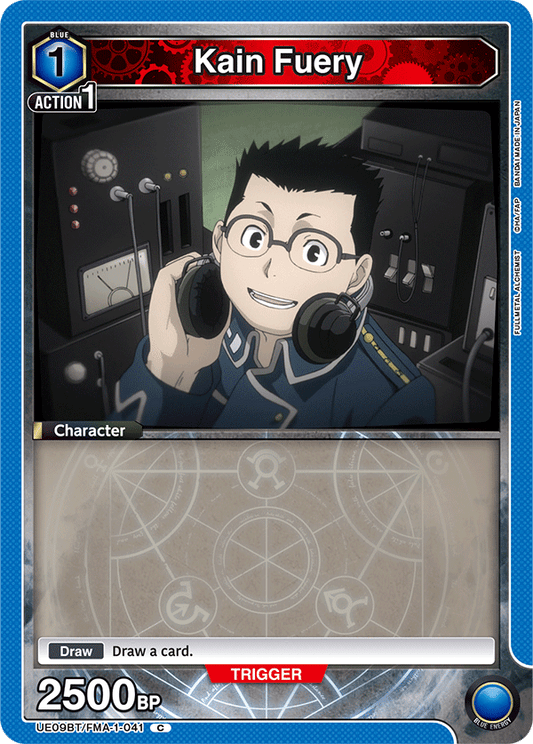 Kain Fuery (Character) (UE09BT/FMA-1-041) (C)