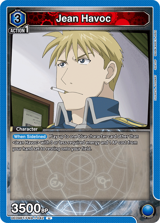 Jean Havoc (Character) (UE09BT/FMA-1-042) (U)