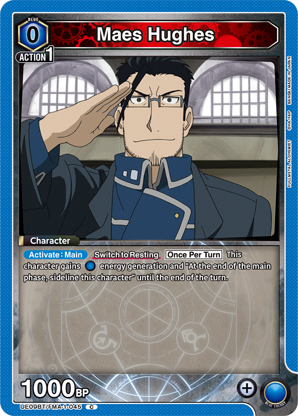 Maes Hughes (Character) (UE09BT/FMA-1-045) (C)