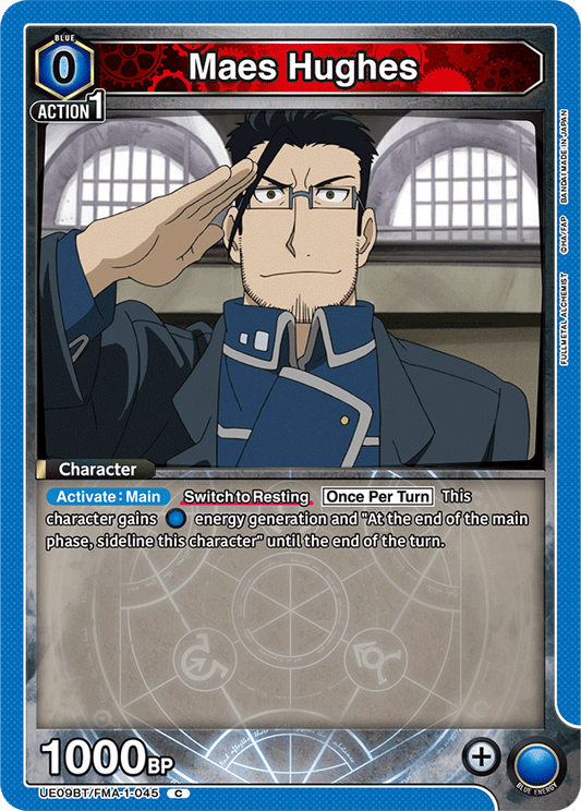 Maes Hughes (Character) (UE09BT/FMA-1-045) (C)