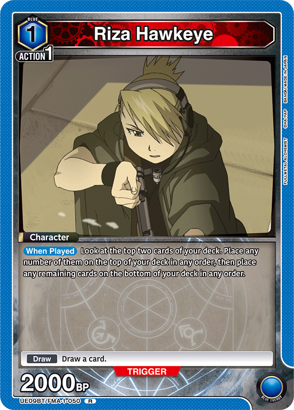Riza Hawkeye (Character) (UE09BT/FMA-1-050) (R)