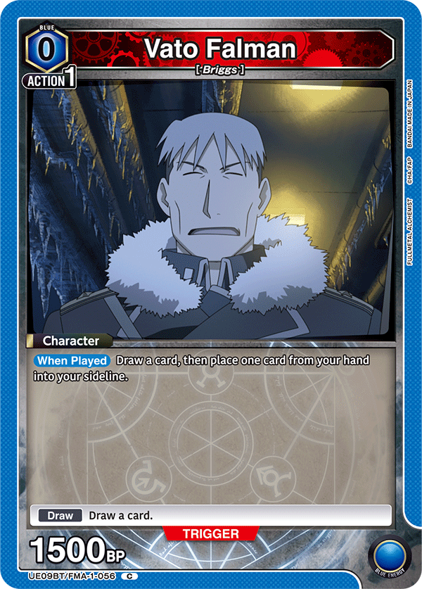 Vato Falman (Character) (UE09BT/FMA-1-056) (C)