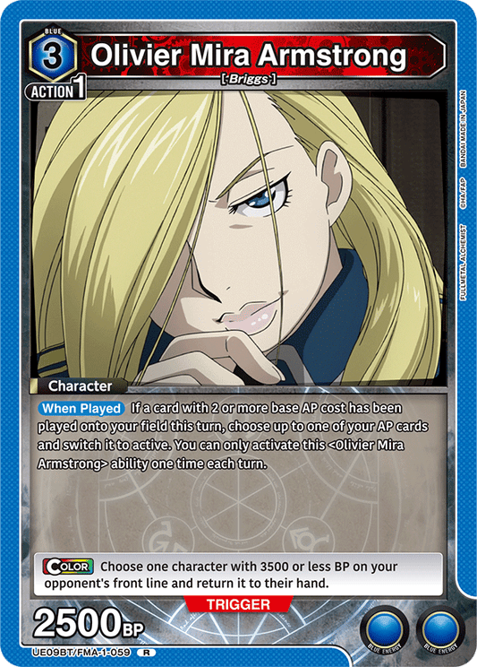 Olivier Mira Armstrong (Character) (UE09BT/FMA-1-059) (R)