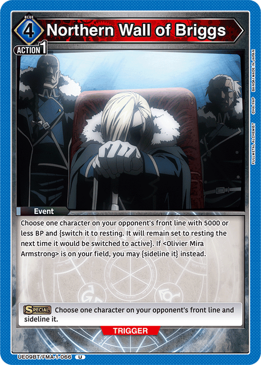Northern Wall of Briggs (Event) (UE09BT/FMA-1-066) (U)