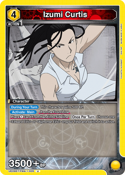 Izumi Curtis (Character) (UE09ST/FMA-1-005) (U)