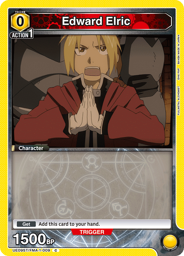 Edward Elric (Character) (UE09ST/FMA-1-009) (C)