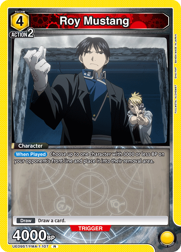 Roy Mustang (Character) (UE09ST/FMA-1-107) (R)