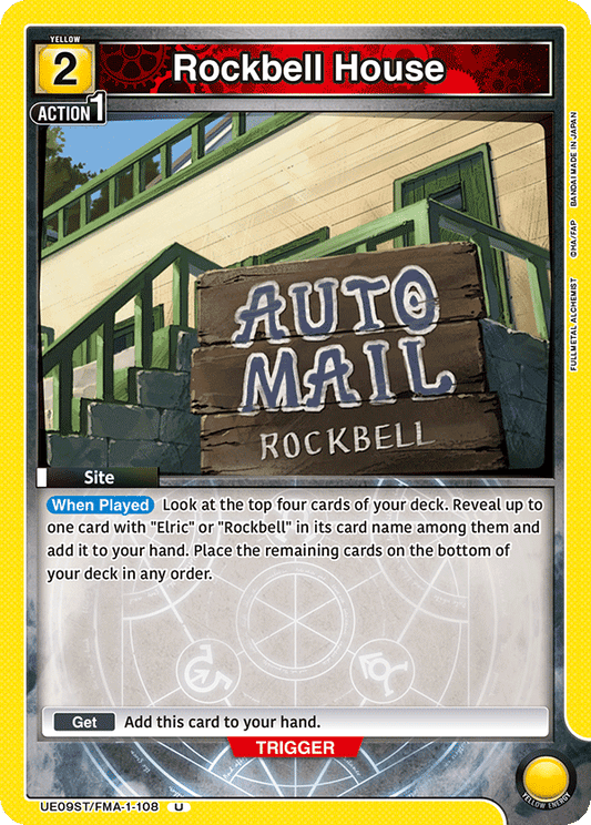 Rockbell House (Character) (UE09ST/FMA-1-108) (U)