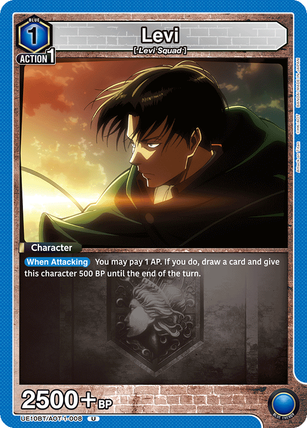 Levi (Character) (UE10BT/AOT-1-008) (U)