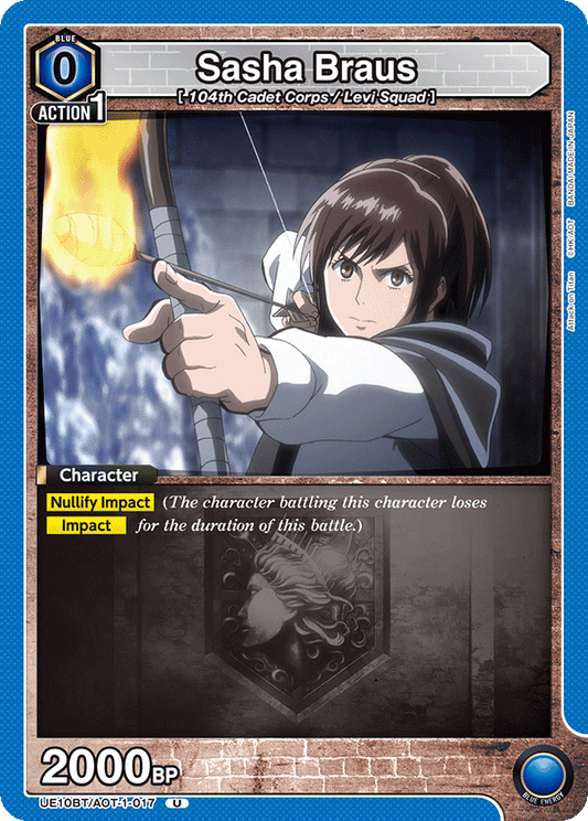 Sasha Braus (Character) (UE10BT/AOT-1-017) (U)