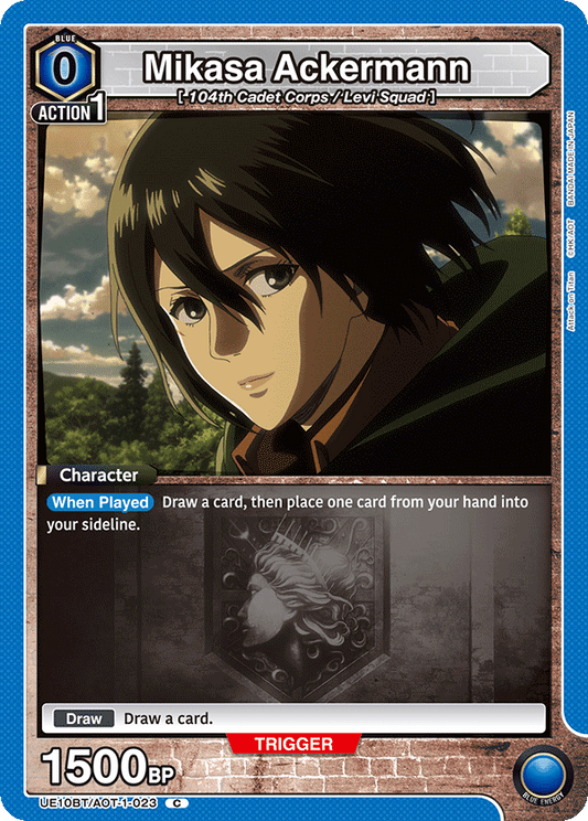 Mikasa Ackermann (Character) (UE10BT/AOT-1-023) (C)