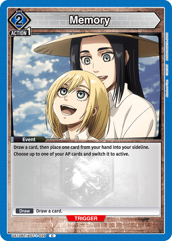 Memory (Event) (UE10BT/AOT-1-029) (C)