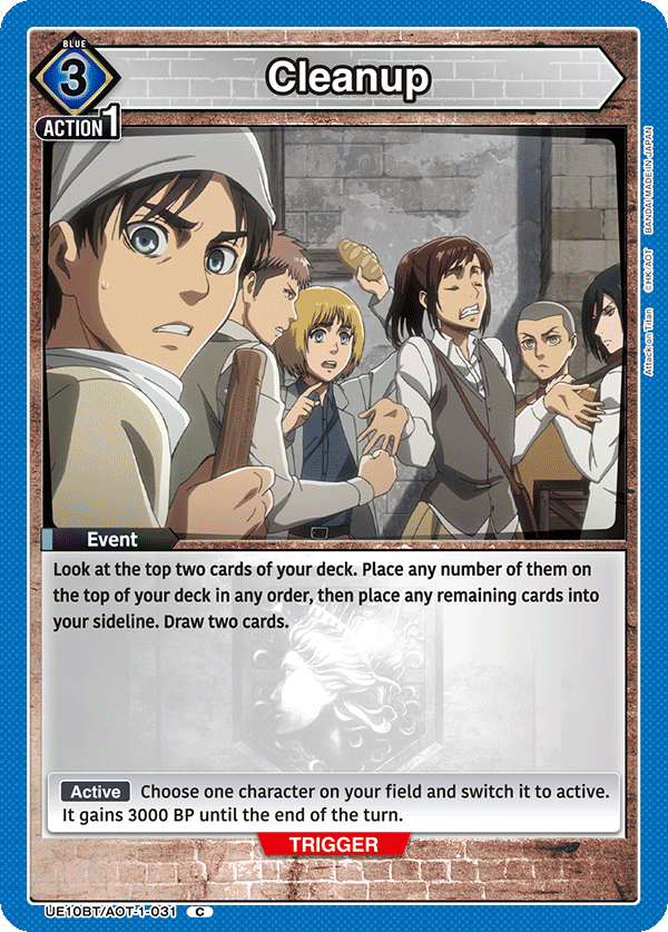 Cleanup (Event) (UE10BT/AOT-1-031) (C)