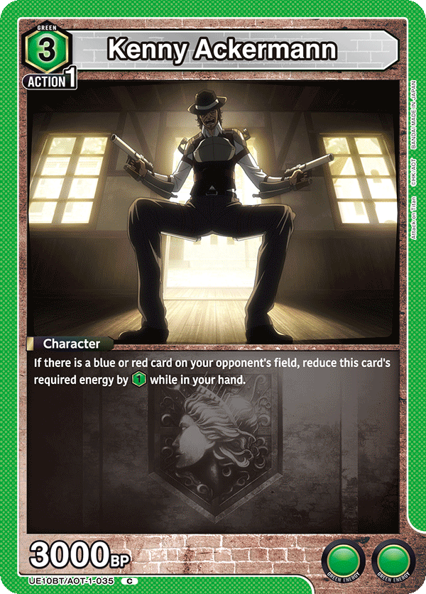 Kenny Ackermann (Character) (UE10BT/AOT-1-035) (C)