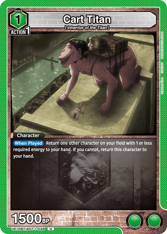 Cart Titan (Character) (UE10BT/AOT-1-039) (U)