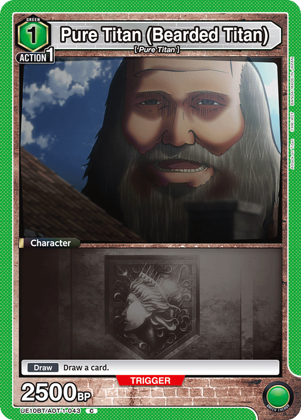 Pure Titan (Bearded Titan) (Character) (UE10BT/AOT-1-043) (C)