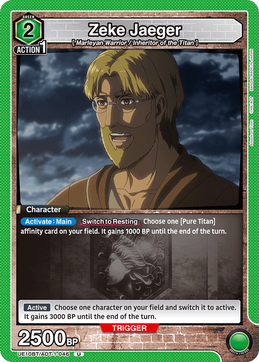 Zeke Jaeger (Character) (UE10BT/AOT-1-046) (U)