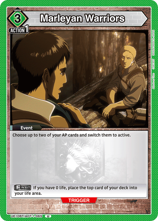 Marleyan Warriors (Event) (UE10BT/AOT-1-065) (U)