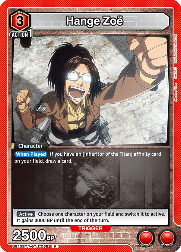Hange Zoë (Character) (UE10BT/AOT-1-069) (R)