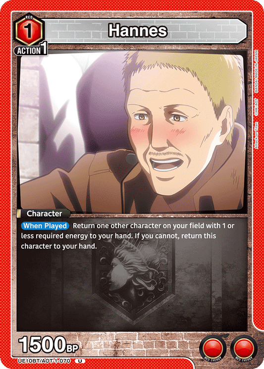 Hannes (Character) (UE10BT/AOT-1-070) (U)