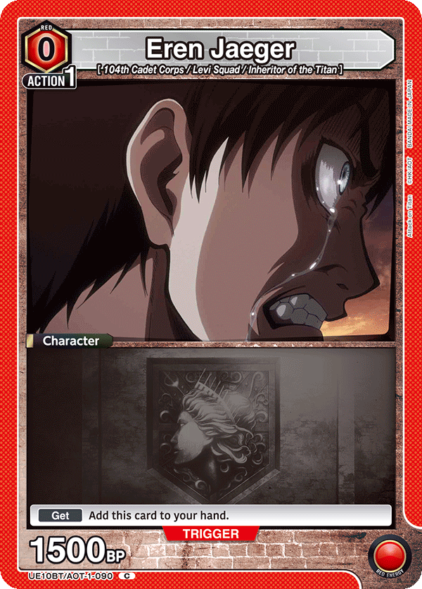 Eren Jaeger (Character) (UE10BT/AOT-1-090) (C)