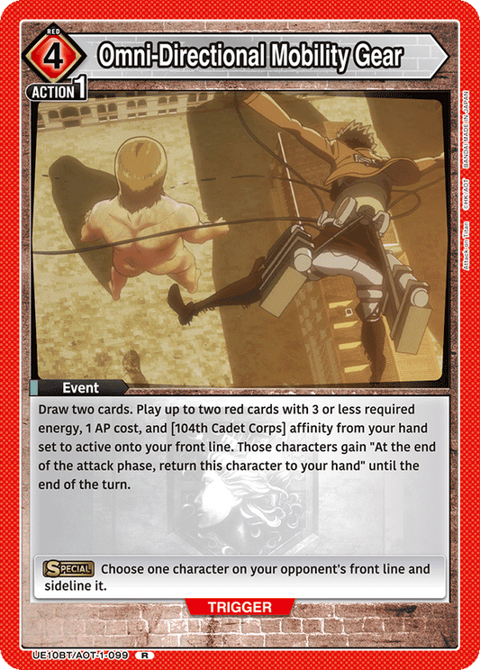Omni-Directional Mobility Gear (Event) (UE10BT/AOT-1-099 (R)