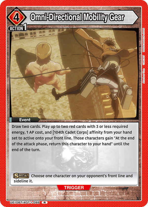 Omni-Directional Mobility Gear (Event) (UE10BT/AOT-1-099 (R)