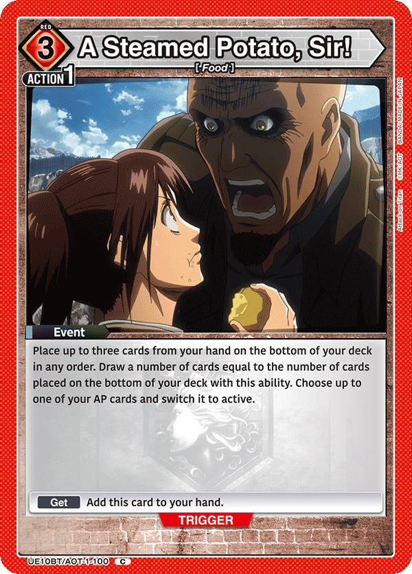 A Steamed Potato, Sir! (Event) (UE10BT/AOT-1-100) (C)