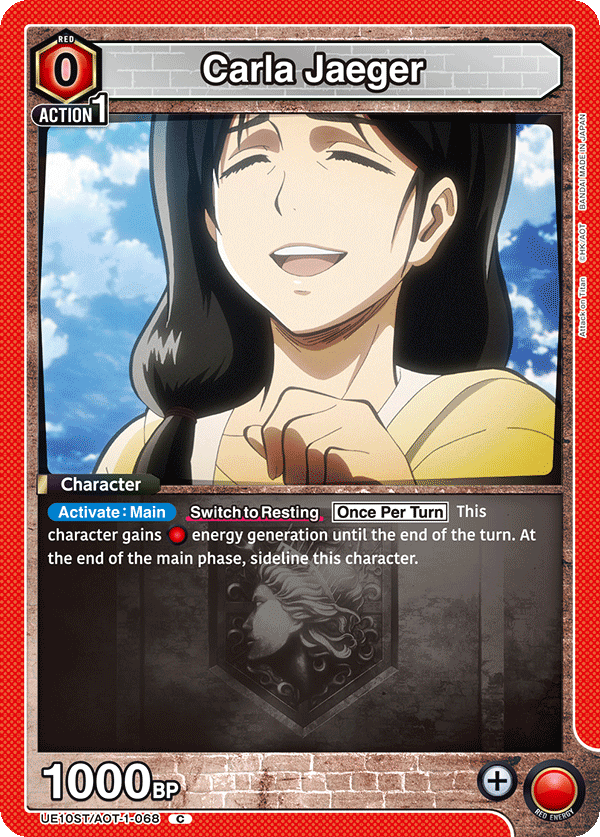 Carla Jaeger (Character) (UE10ST/AOT-1-068) (C)