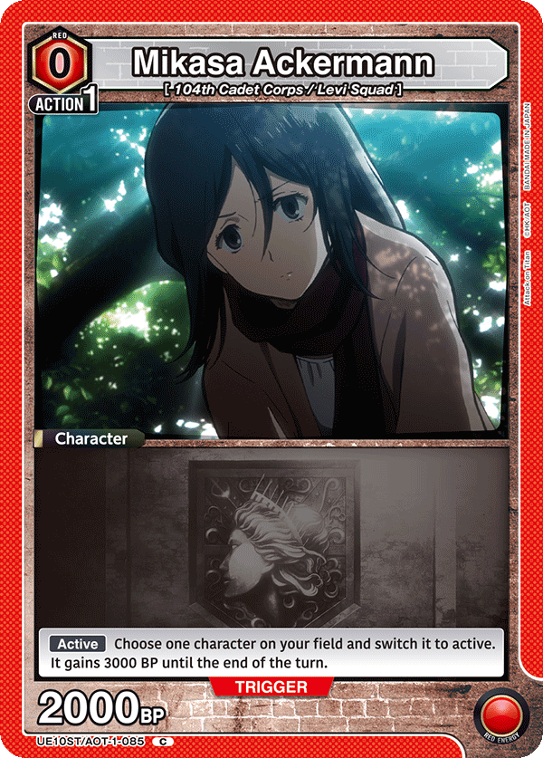 Mikasa Ackermann (Character) (UE10ST/AOT-1-085) (C)