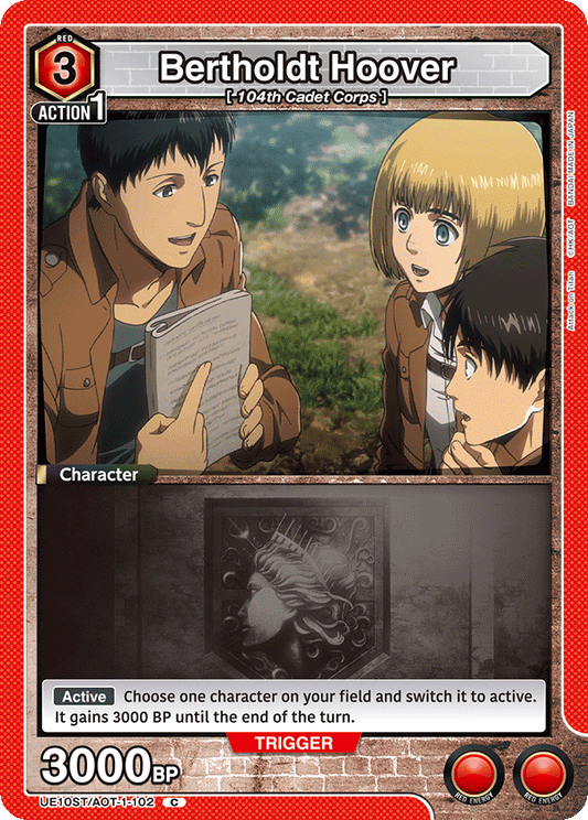 Bertholdt Hoover (Character) (UE10ST/AOT-1-102) (C)